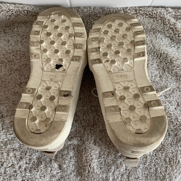 VANS Beige Sentry Sk8-Hi WC High Top Unisex Lugged Soles Sneakers  6.5M 8W - Picture 9 of 9